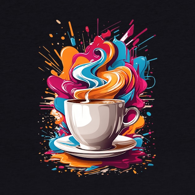 Colorful Morning Coffee by Omerico